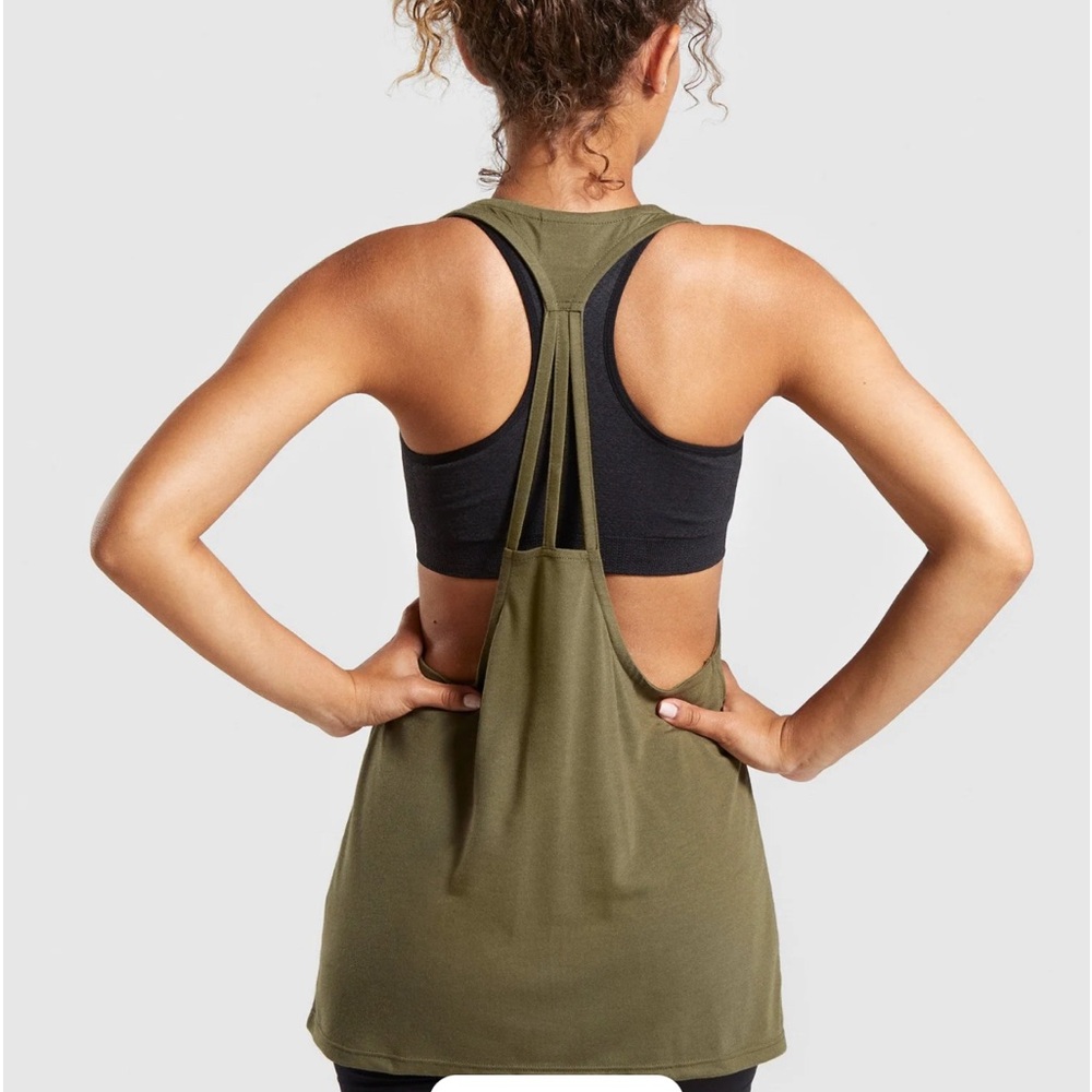 GYMSHARK CUT OUT VEST SIZE SMALL. NEW WITH TAG